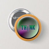 Je moet de knoop denken ronde button 5,7 cm (Voorkant /achterkant)