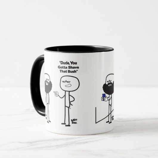 Je moet die Struik hebben. Mok (Voorkant links)