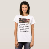 Je moet drink blijven om te schrijven, zodat de re t-shirt (Voorkant volledig)