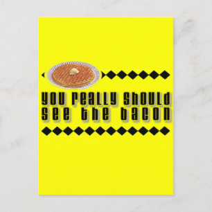Je moet echt de Bacon zien. Briefkaart