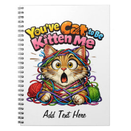 Je moet echt een KItten Me Gepersonaliseerd hebben Notitieboek