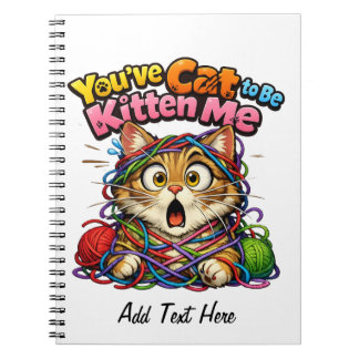 Je moet echt een KItten Me Gepersonaliseerd hebben Notitieboek