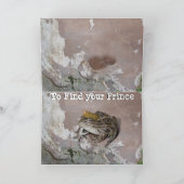 Je moet een paar kikkers kussen feestdagen kaart (Binnen)