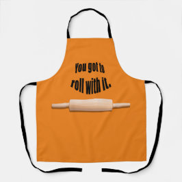 Je moet een rol spelen met de bakker schort