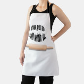 Je moet een rol spelen met de bakker schort (Insitu)