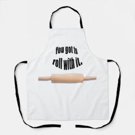Je moet een rol spelen met de bakker schort