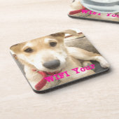 Je moet elke dag je liefde wekken drankjes onderzetter (Linkerzijde)