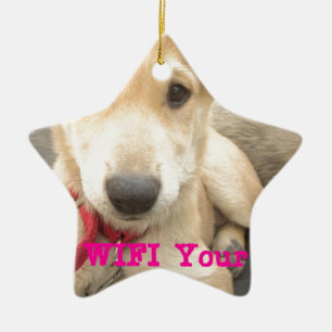 Je moet elke dag je liefde wekken keramisch ornament