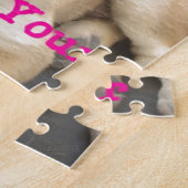 Je moet elke dag je liefde wekken legpuzzel (Zijkant)