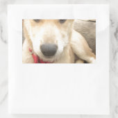 Je moet elke dag je liefde wekken rechthoekige sticker (Tas)