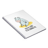 Je Moet Geit Kidding Me Zijn Funny Geit Stunt  Notitieboek (Rechterzijde)