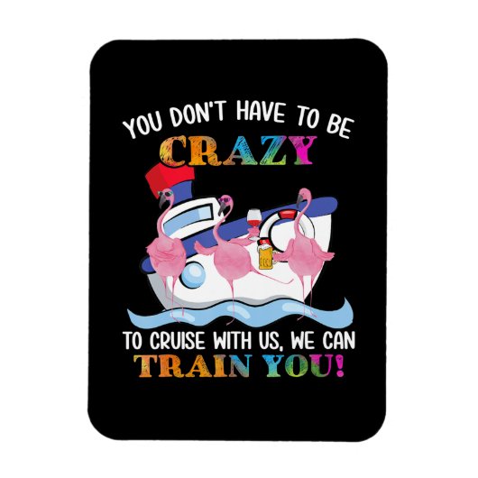 Je moet gek zijn om ons te kruisen. magneet (Verticaal)