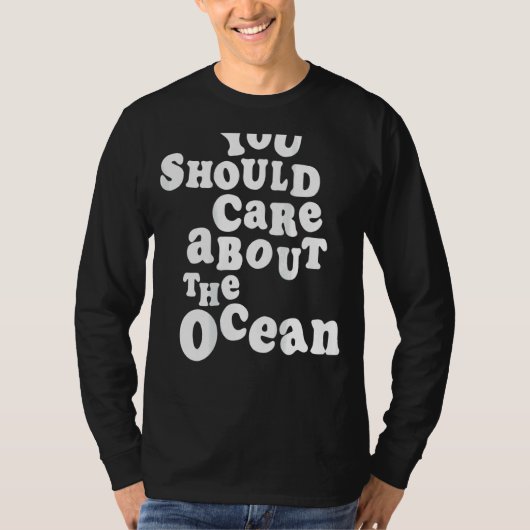 Je moet geven om de Ocean Go Beach Summer CL T-shirt (Voorkant)