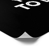 Je moet grappig dierlijk snoepje eten. poster (Hoek)