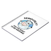 Je moet grappige dierenwoordspeling maken notitieboek (Linkerzijde)