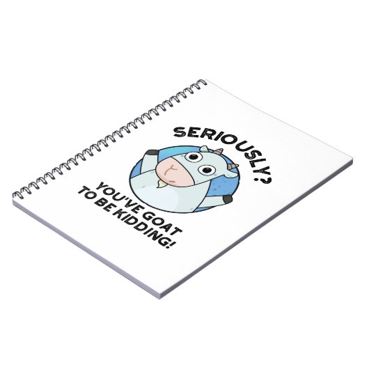 Je moet grappige dierenwoordspeling maken notitieboek (Linkerzijde)