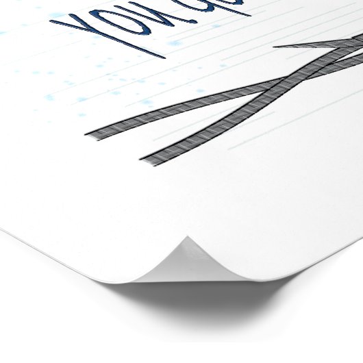 Je moet gratis Poster zijn (Hoek)