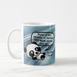 Je moet hard werken voor succes koffiemok