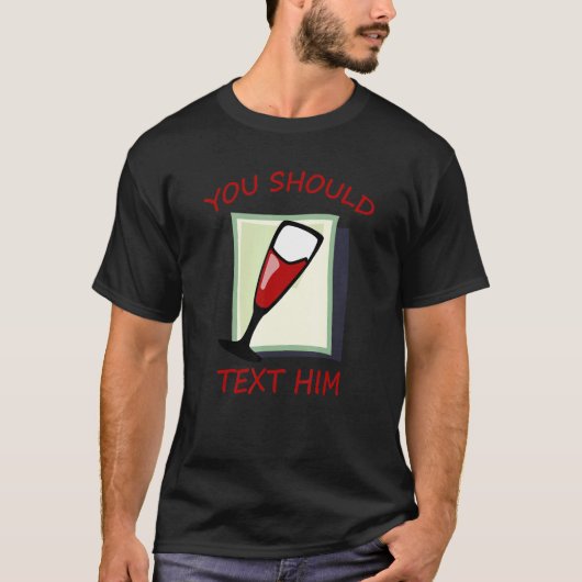 Je moet hem Apparel tekenen T-shirt (Voorkant)