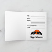 Je moet het feest bijwonen kaart (Binnen)