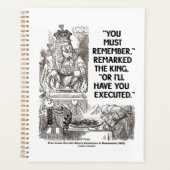 Je moet het onthouden, anders laat ik je executere planner (Voorkant)