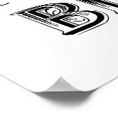 Je moet het risico nemen om het Poster van de Bisk (Hoek)