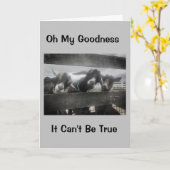 JE MOET 'KIDDING' ZIJN, JE KUNT NIET '16'-KAART ZI KAART (Gele Bloem)