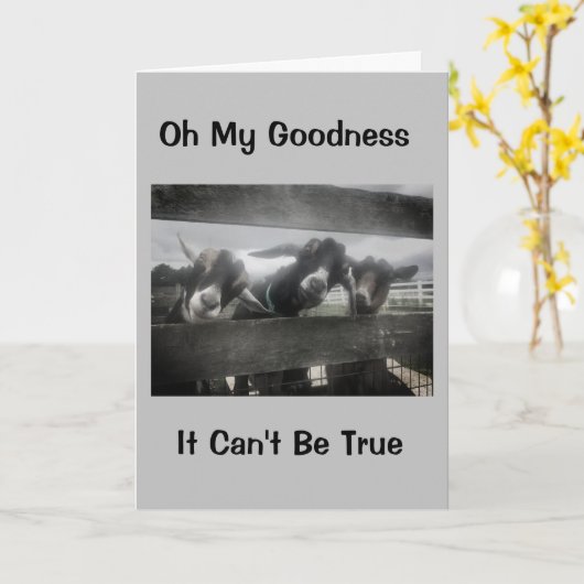 JE MOET 'KIDDING' ZIJN, JE KUNT NIET '16'-KAART ZI KAART (Gele Bloem)