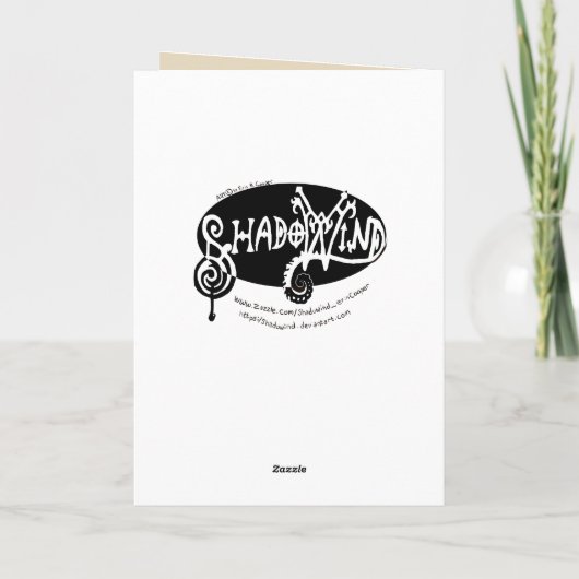 Je moet Kitten Pun zijn Kaart (Achterkant)