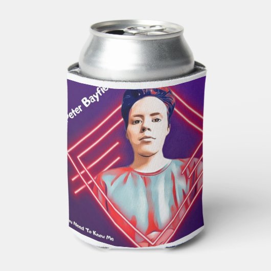 Je moet me bereik kennen blikjeskoeler (Blikje Voorkant)