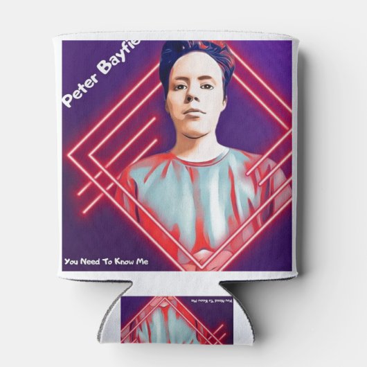 Je moet me bereik kennen blikjeskoeler (Achterkant)