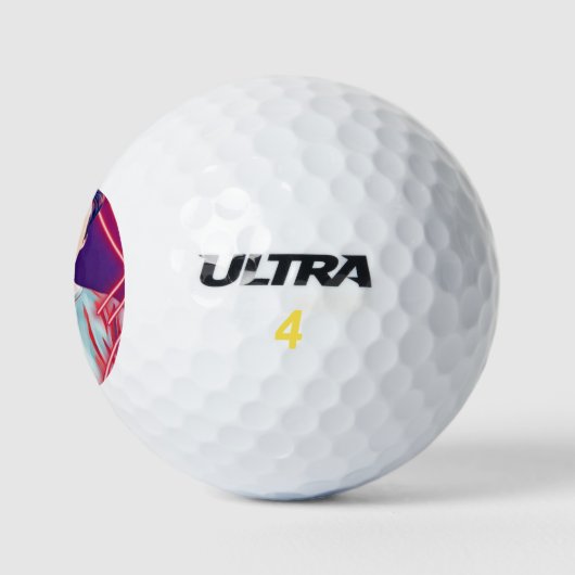 Je moet me bereik kennen golfballen (Logo)