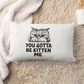 Je moet me kitten | Katten houden van design Kussen (Deken)