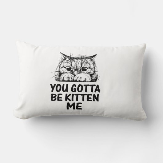 Je moet me kitten | Katten houden van design Kussen (Voorkant)