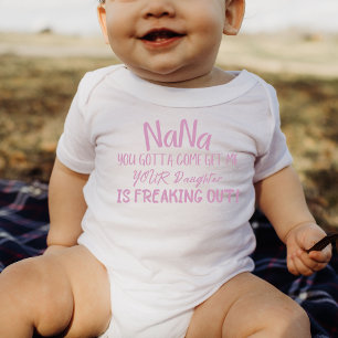 Je moet me komen halen. Je Baby Bo Romper