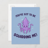 Je moet me uitdagen. briefkaart (Voorkant / Achterkant)