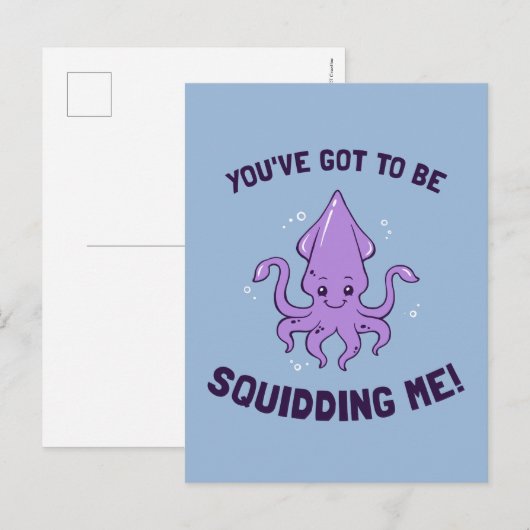 Je moet me uitdagen. briefkaart (Voorkant / Achterkant)