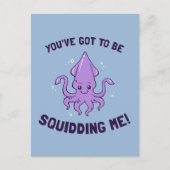 Je moet me uitdagen. briefkaart (Voorkant)