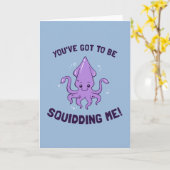 Je moet me uitdagen. kaart (Gele Bloem)