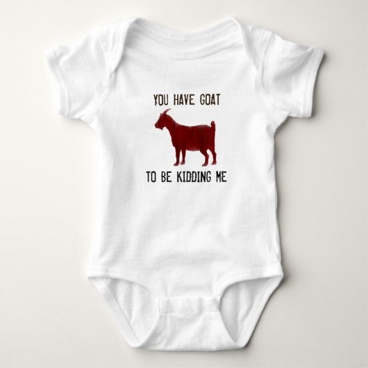 Je moet me uitdelen - Baby Shirt (Voorkant)