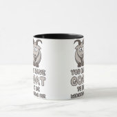 Je moet me vermoorden mok (Midden)