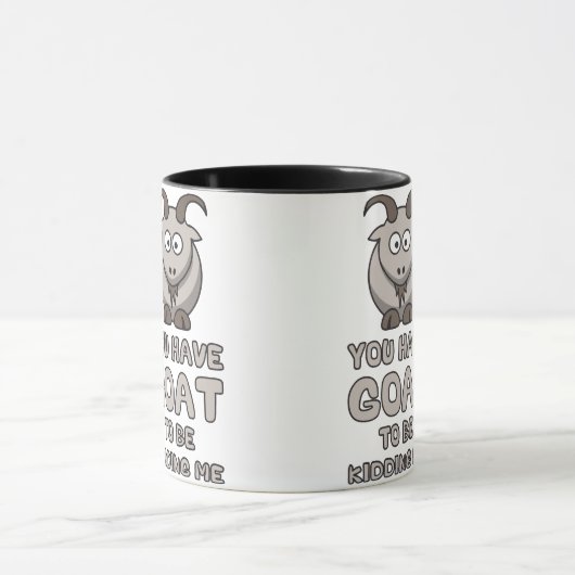 Je moet me vermoorden mok (Midden)