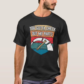 Je moet m'n auto-auto van de auto van mijn onderde t-shirt
