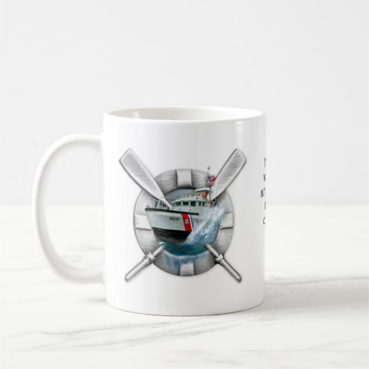 Je moet naar buiten.... USCG Coffee-Mok Koffiemok (Links)