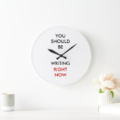 Je moet nu schrijven. grote klok (Huis)