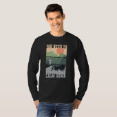 Je moet tot rust komen meditatie t-shirt (Voorkant volledig)