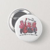 Je moet vechten... Knoop Ronde Button 5,7 Cm (Voorkant /achterkant)