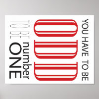 Je moet vreemd zijn om nummer één te zijn