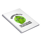 Je Moet Waarschijnlijk Een Grapje Maken Leuke Groe Notitieboek (Rechterzijde)