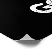 Je moet Wagyu doen om Steak Pun Dark BG te doen Poster (Hoek)